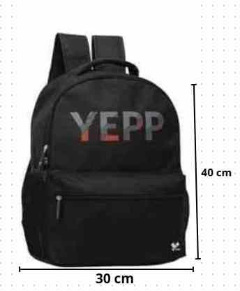 MOCHILA JUVENIL YEPP ESCRITO COLOR GG